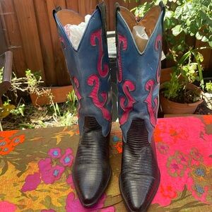 Vintage Nine West cowboy boots